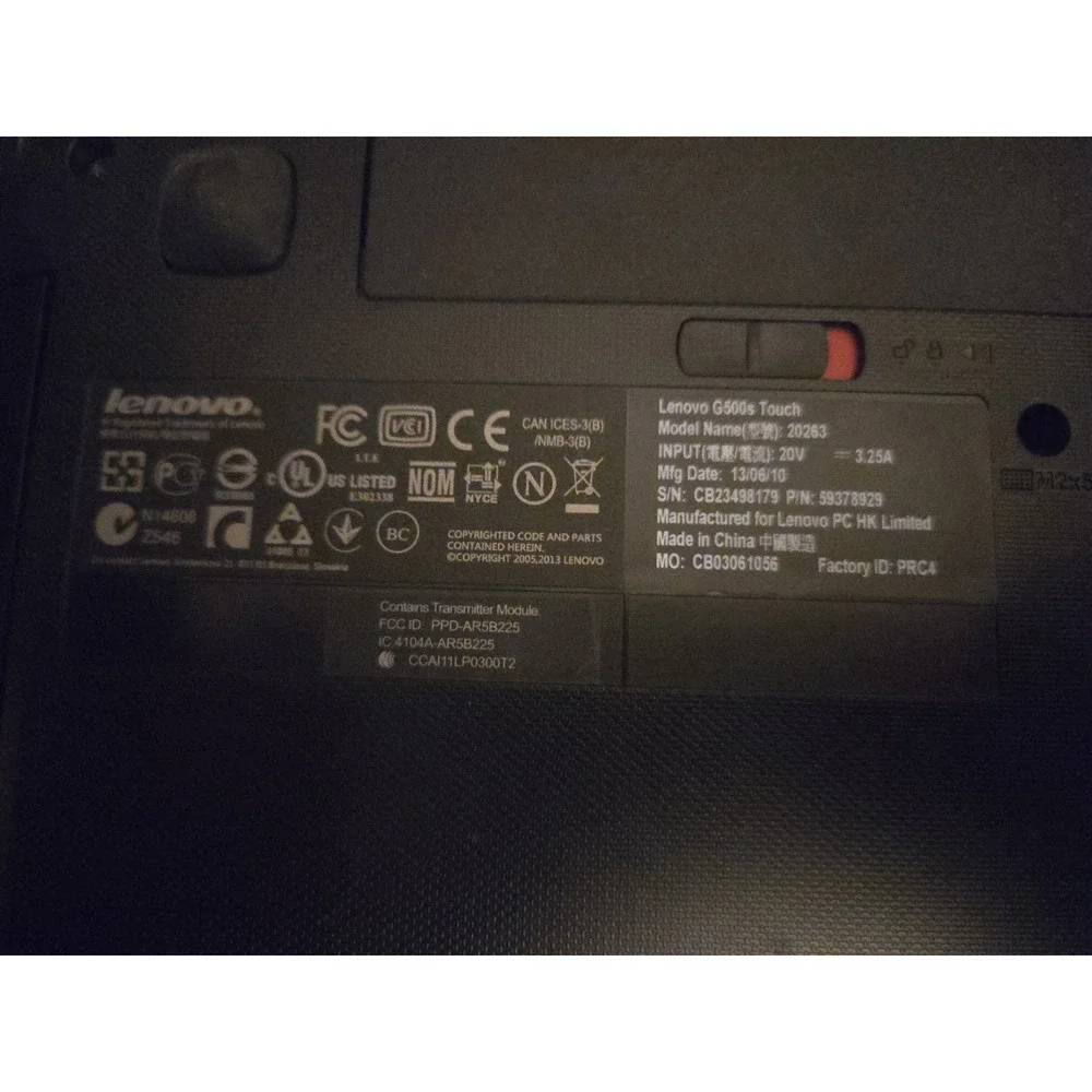 Lenovo G500s Touch 15.6